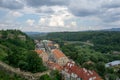 Panorama of Klodzko downtown, Lower Silesia, Poland Royalty Free Stock Photo