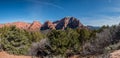 Panorama of the Kolob Canyons Royalty Free Stock Photo