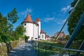 Panorama of Kranj, Slovenia, Europe. Royalty Free Stock Photo