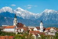 Panorama of Kranj, Slovenia, Europe