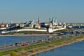 Panorama of the Kremlin in the city of Kazan. Royalty Free Stock Photo