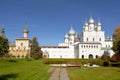 Panorama of the Kremlin of Rostov the Great Royalty Free Stock Photo
