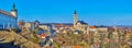 St James Church, dominating city skyline, Kutna Hora, Czech Republic Royalty Free Stock Photo