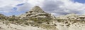 Panorama, La Leona Petrified Forest, Argentina Royalty Free Stock Photo