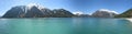 Panorama lake achensee Royalty Free Stock Photo