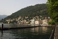 Panorama Lake Como Royalty Free Stock Photo