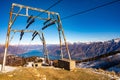 Lake Como, and the Monte San Primo ski lifts.