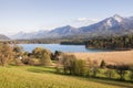 Panorama of Lake Faak Royalty Free Stock Photo