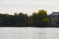 Panorama at Lake Heilger See In Autumn, Berliner Vorstadt, Potsdam, Brandenburg