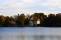 Panorama at the Lake Heiliger See in Autumn in the Neighborhood Berliner Vorstadt, Potsdam, Brandenburg