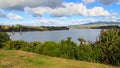 Panorama of Lake Karapiro, New Zealand