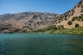 Kourna lake, Crete, Greece Royalty Free Stock Photo