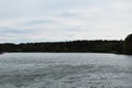 Panorama of the lake. Royalty Free Stock Photo