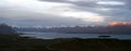 Panorama of lake Tekapo in New Zealand Royalty Free Stock Photo