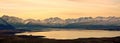 Panorama of Lake Tekapo, New Zealand Royalty Free Stock Photo