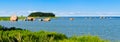 Panorama baltic sea Royalty Free Stock Photo