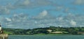 Panorama landscape from Laugharne