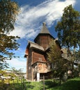 Panorama landscape Orthodox Church