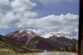 Panorama Landscape in the San Juan Mountains, Colorado Royalty Free Stock Photo