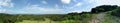 Panorama landscape from Sheding Natural Park of Kenting National Park Royalty Free Stock Photo