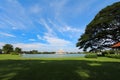 Panorama landscape of Suan Luang Reign 9 at Thailand,tourist attraction for recreation Royalty Free Stock Photo