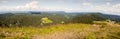 A Panorama landscape view over black forest Germany Royalty Free Stock Photo