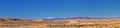 Panorama Landscapes views from Road to Flaming Gorge National Recreation Area and Reservoir driving north from Vernal on US Highwa Royalty Free Stock Photo