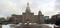 Panorama of Lansing Capitol Building Royalty Free Stock Photo