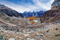 Panorama of Larch Valley as Viewed Atop Sentinel Pass