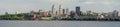 Panorama of the large city of Dnipro