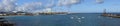 Panorama of Las Cucharas Beach Costa Teguise