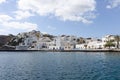 Panorama of Las Playitas old town