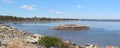 Panorama of Leschenault Estuary Bunbury West Aust