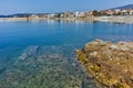 Panorama of Limenaria, Thassos island, Greece