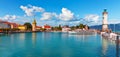 Panorama of Lindau, Bodensee, Germany Royalty Free Stock Photo