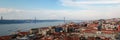 Panorama lisbon Royalty Free Stock Photo