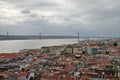 Panorama Lisbon Royalty Free Stock Photo