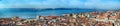Panorama Lisbon and Tagus river Royalty Free Stock Photo