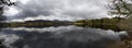 Panorama of Loch Rannoch, Scotland Royalty Free Stock Photo