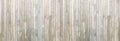 Panorama long and big file of natural rustic teak wood wall background for vintage design purpose