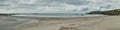 Panorama of long strand, ireland