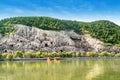 Longmen Grottoes, Luoyang, China Royalty Free Stock Photo