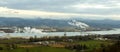 Panorama: Longview, Washington Royalty Free Stock Photo