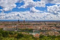 Panorama of Lyon - France