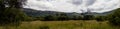 Panorama of the Magaliesberg Mountain Range Royalty Free Stock Photo
