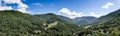 Panorama of Maggie Valley, North Carolina Royalty Free Stock Photo