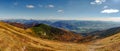 Mala fatra. Mountains landscape. Autumn landscape. Panorama mountains. Karpaty. Slovakia mountains