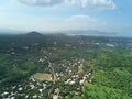 Panorama of Managua city Royalty Free Stock Photo