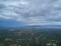 Panorama of managua city Royalty Free Stock Photo