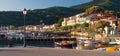 Panorama of Marciana Marina harbour with Monte Cappane mountain